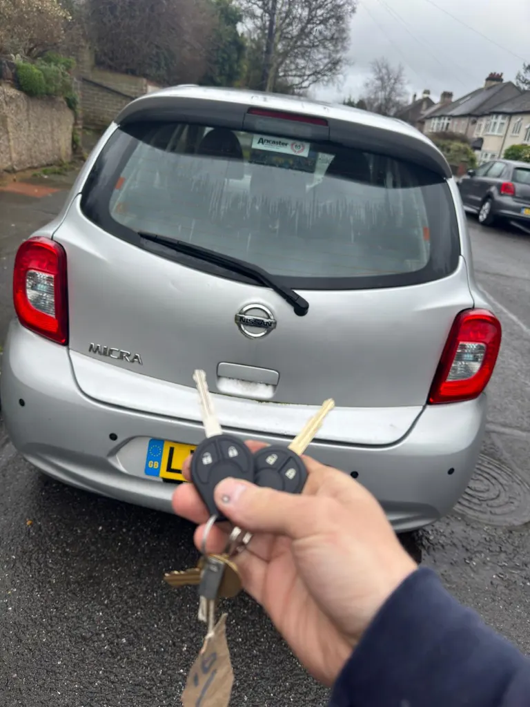 Nissan Micra Spare Car Keys — A205, Eltham