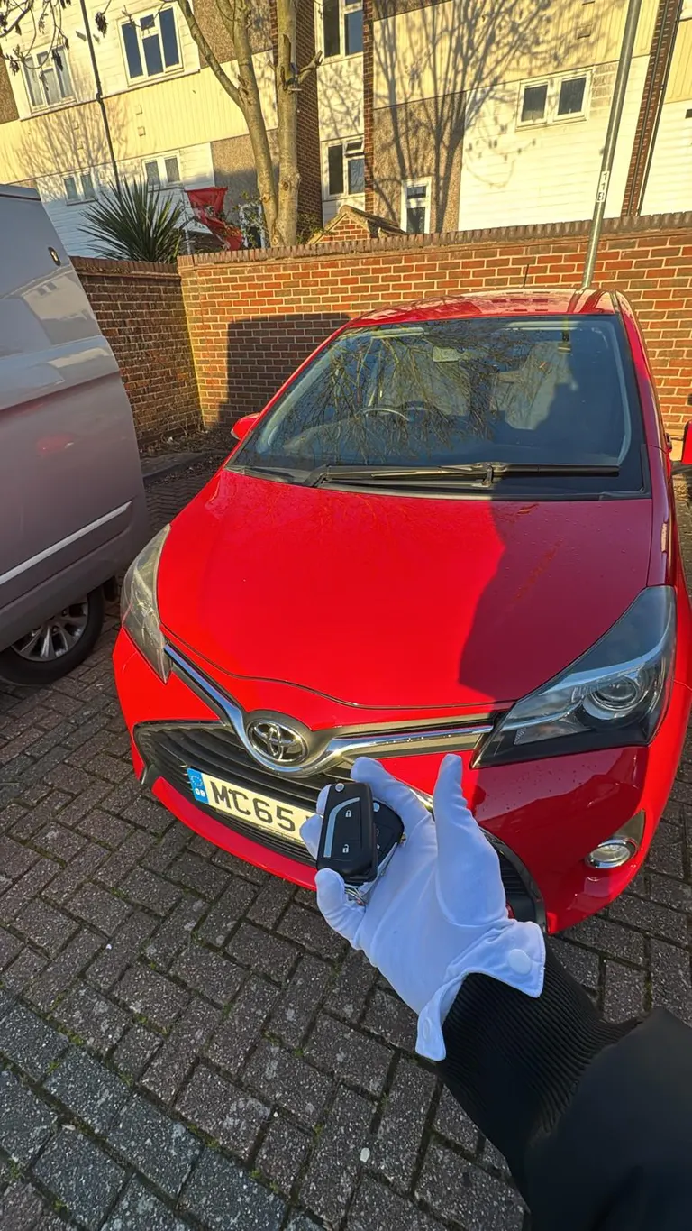 Toyota Yaris Spare Key — Gravesend, by Morrisons