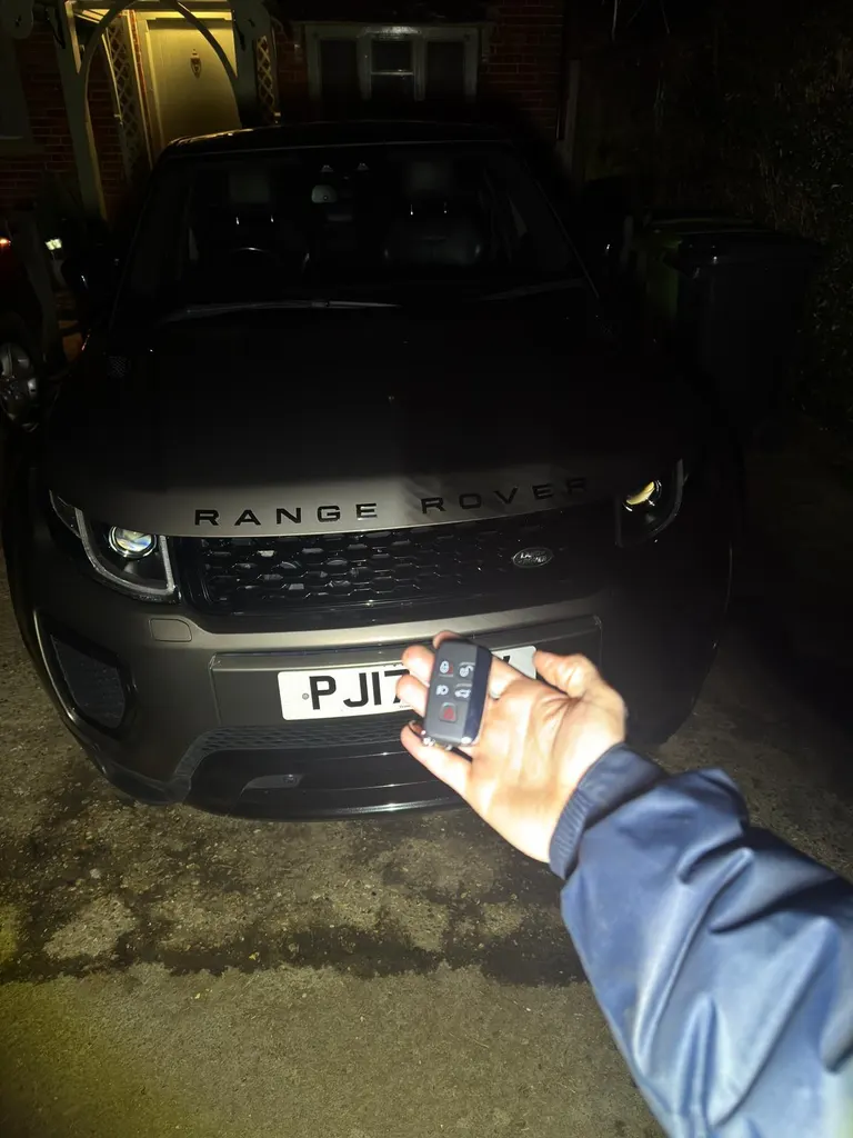 Range Rover All Keys Lost — Royal Tunbridge Wells